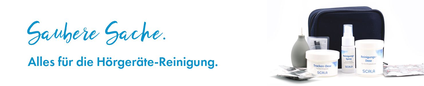 Hörgeräte Reinigung