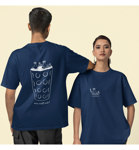 T-Shirt - Navi Blue "Dubbeglas" - Gr. S - Ansicht 2