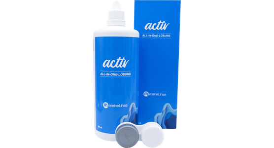 meineLinse activ All-in-One Einzelflasche - Ansicht 2