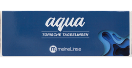 meineLinse aqua torische Tageslinsen 30er