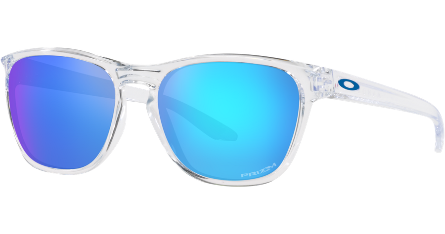 Oakley Sonnenbrille Herren Oakley Manorburn Polished Clear / Prizm™ Sapphire OO9479 0656 Ansicht 1