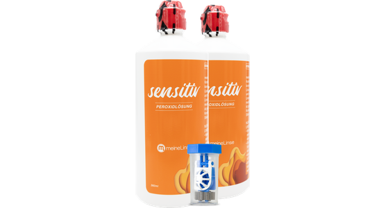 meineLinse sensitiv Peroxidlösung 2x360ml - Ansicht 2