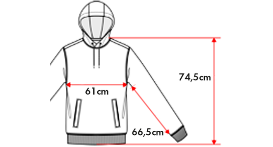 Hoodie - Washed Navy Blue "Sonnenbrille" - Gr. XL - Ansicht 4