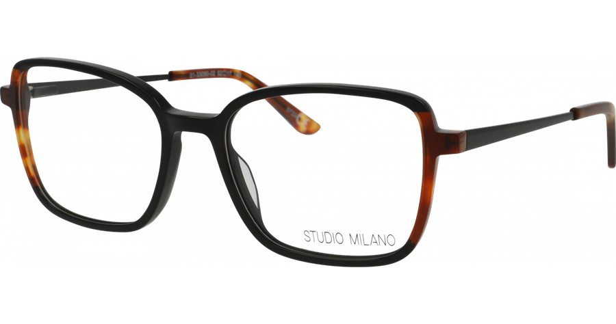 Studio Milano Brille Damen Studio Milano 01-33050-02 5217 schwarz-havanna glzd. Ansicht 1