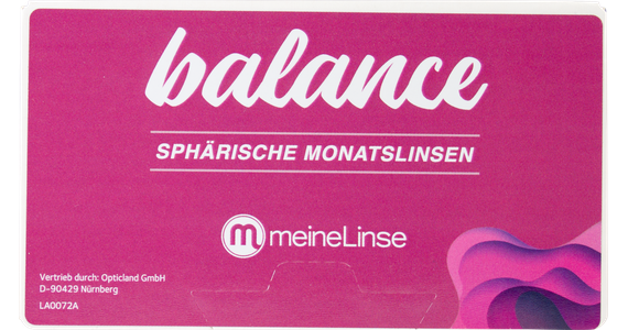  meineLinse balance sphärische Monatslinsen 6er Ansicht 1