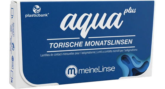 meineLinse aqua plus torische Monatslinsen 3er - Ansicht 3