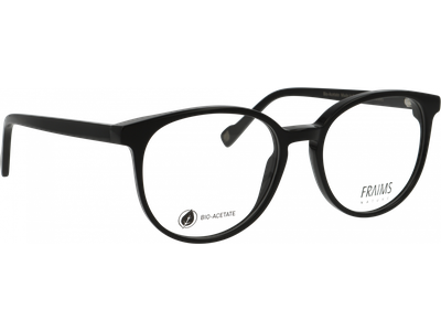 FRAIMS Brille Unisex FRAIMS NATURE 03-31120-01 Erika, schwarz glänzend Ansicht 4
