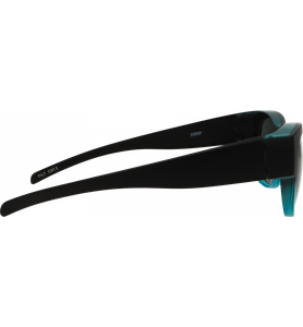 SunRay 06-00320-02 Überbrille, Schwarz/Türkis matt - Ansicht 3