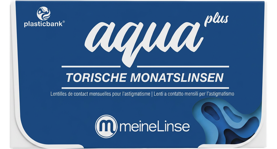 meineLinse aqua plus torische Monatslinsen 3er - Ansicht 2