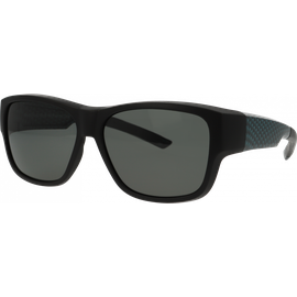 SunRay Sonnenbrille Unisex SunRay 06-00310-02 Überbrille,  Schwarz/Carbon, Blau matt