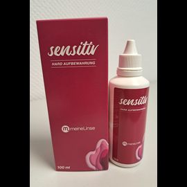  meineLinse sensitiv hard Aufbewahrung Einzelflasche