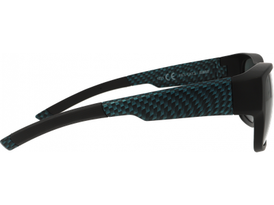 SunRay Sonnenbrille Unisex SunRay 06-00310-02 Überbrille,  Schwarz/Carbon, Blau matt Ansicht 3