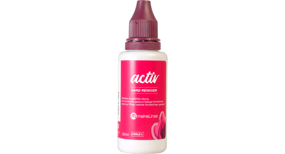 meineLinse activ hard Reiniger Einzelflasche - Ansicht 3