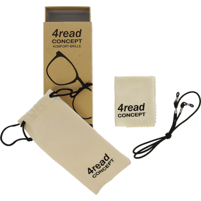  4read CONCEPT Berlin Schwarz 1,5 Dioptrien  Ansicht 4