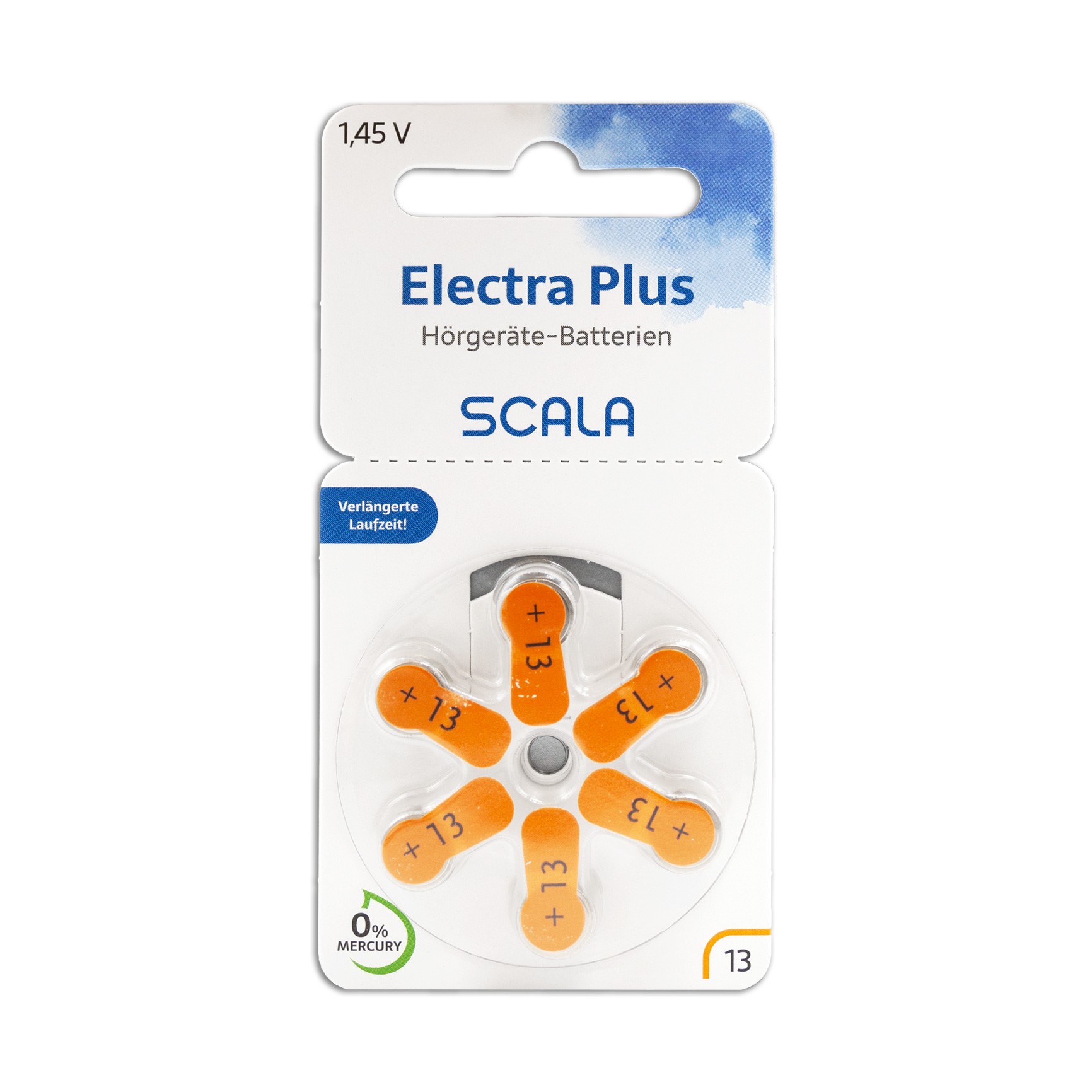  Scala 10er Pack Högerätebatterien - Electra Plus 13 mercury free 