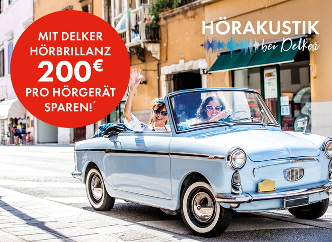 Opa und Enkel die flüstern. Kostbare Momente erleben mit Hörgeräte zum Delker Tarif