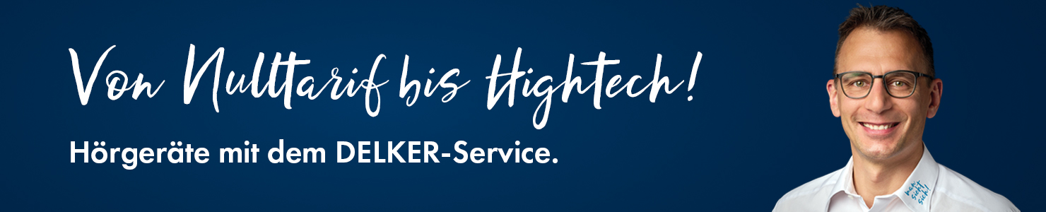 Hörgeräte mit dem Delker Service