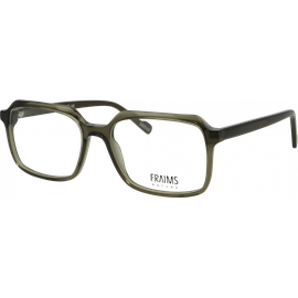 FRAIMS Brille Unisex FRAIMS NATURE 03-31140-02 Ylan, dunkelgrün glänzend