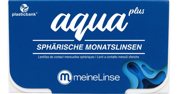  meineLinse aqua plus sphärische Monatslinsen 3er Ansicht 1
