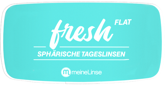 meineLinse fresh FLAT sphärische Tageslinsen