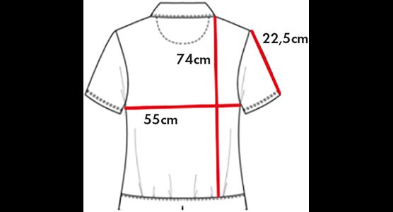 T-Shirt - White "Sonnenbrille" - Gr. L - Ansicht 5