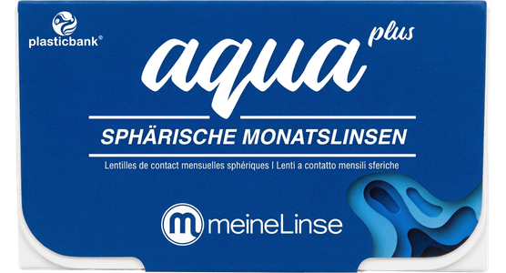 meineLinse aqua plus sphärische Monatslinsen 3er - Ansicht 2