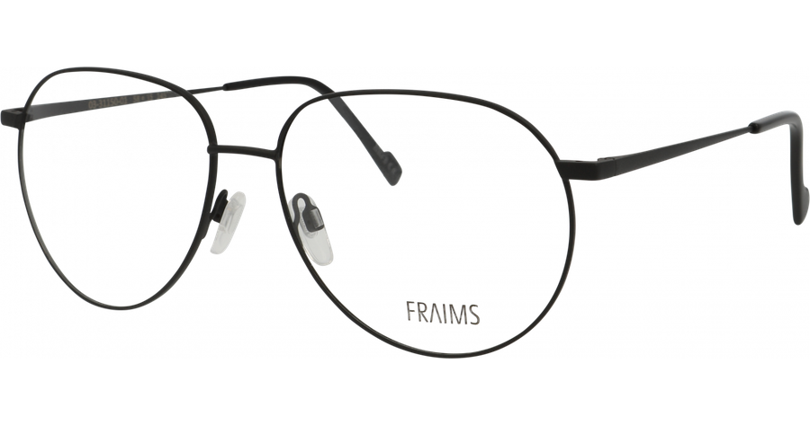 FRAIMS Brille Unisex FRAIMS 03-31150-01 Luca, Schwarz matt Ansicht 1